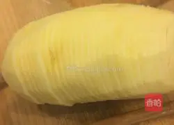 Illustration of how to make bacon organ potatoes 1