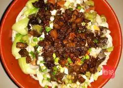 Illustration of how to make spicy spicy noodles 7