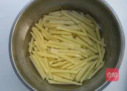 Illustration of how to make French fries 3