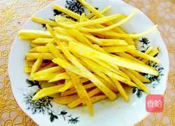 Illustration of how to make French fries 11