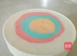 Recipe for rainbow mousse cake Illustration 12