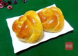 Illustration of how to make light butter bread 16