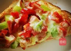 Homemade toast pizza recipe 5