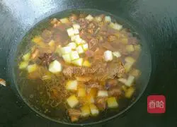 Braised mutton and radish recipe 10