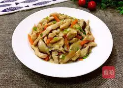 Illustration of how to cook chicken and mushrooms 8