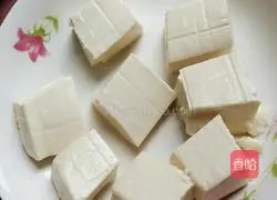 Illustration of how to make mustard green tofu and pork soup 3