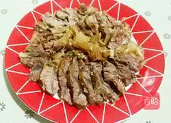 Illustration of how to make five-spice sauce beef 10