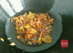 Illustration of how to cook mutton with carrots 5