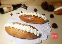 Illustration of how to make butter bread 14