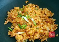 Korean kimchi fried rice recipe 7