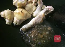 Illustration of how to make braised chicken nuggets 7