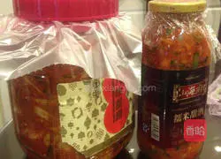 Illustration of making homemade Korean kimchi 6