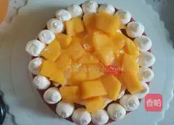 Red Velvet Strawberries Naked cake recipe 16