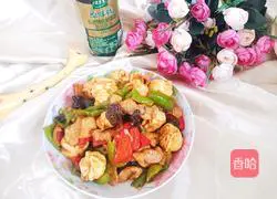 Illustration of how to make oily pork rolls 15