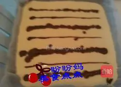 How to make Chiba Pattern Cake Roll Illustration 7