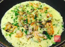 Chinese style~Illustration of how to make seaweed, mushroom and shrimp pizza 13
