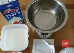 Frozen Illustration of how to make yogurt cheesecake 1
