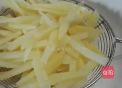 Illustration of how to make French fries 5