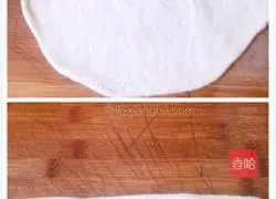 Illustration of how to make two-color butter bread 8