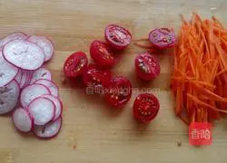 Illustration of how to make assorted vegetables 2