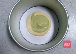 Spinach zebra pattern yogurt cake recipe 15