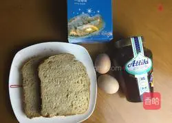 Illustration of how to make French toast 1