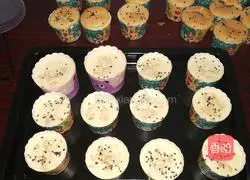 Illustration of how to make cup chiffon cake 7