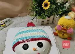 Illustrations of how to make a cute little snowman in winter 15