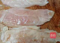 Illustration of how to make scallion chicken steak 2