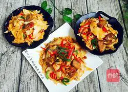 Illustration of making noodles with sauce 15