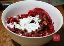 Illustration of how to make stir-fried beef 2