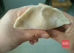 Illustration of how to make fried leek and tofu buns 13