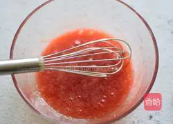 Illustration of how to make red velvet madeleine cake (New Year's dessert) 5