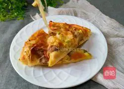 Pizza Sauce Pie Recipe Illustration 18