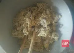 Illustration of how to make braised noodles with garlic, tofu and eggs 3