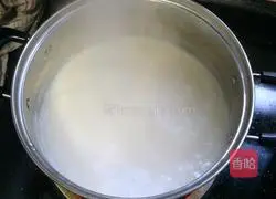 Illustration of how to make homemade water tofu (tofu curd) 5