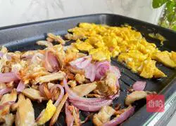 Illustration of making ciabatta sandwich 7