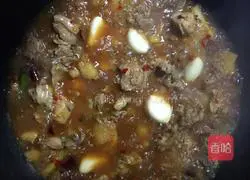 Illustration of how to make glutinous rice cake spicy chicken 7