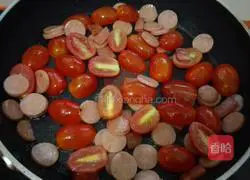 Illustration of how to make Italian tomato pasta 5