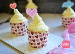 Cream Cup Cake Recipe Illustration 12