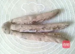 Illustration of how to make raisin wreath bread (one fermentation) 9