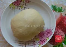 Illustration of homemade knife-shaped noodles 1