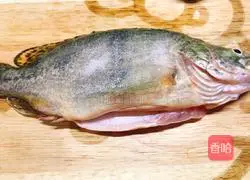 Illustration of how to make steamed mandarin fish 1