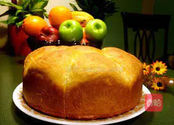 Illustration of how to make coconut shredded yogurt bread 13