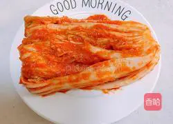 Illustration of how to make spicy cabbage and kimchi 11