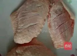 Illustration of marinated chicken wings (barbeque version) 2