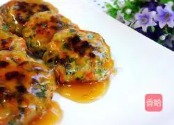 Illustration of how to make pan-fried chicken patties 20