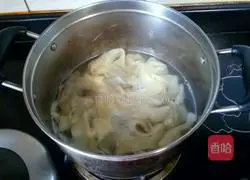 Illustration of home-style oil noodles 7