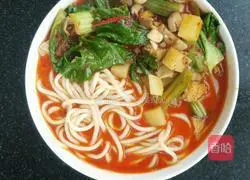 Mutton Saozi noodles ~ Illustrations of how to make noodles 10