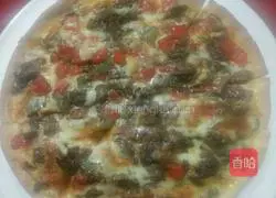 Black pepper beef pizza recipe 8